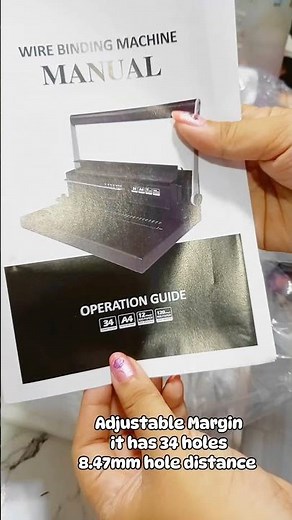 UNBOXING OFFICOM WIRE BINDING MACHINE