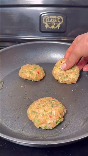 Thai style salmon fishcakes #recipe #cooking