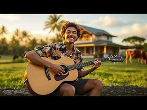 🌺 “Waves of God's Mercy”🔹Hawaiian Worship Song | Peaceful Christian Music for Healing and Reflection