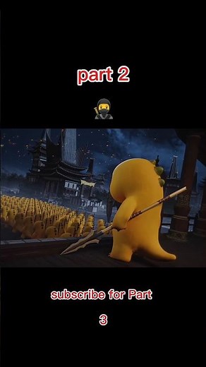 ⚔️ The Fish vs. Spear Duel Heats Up! 🥷#CuteCartoon