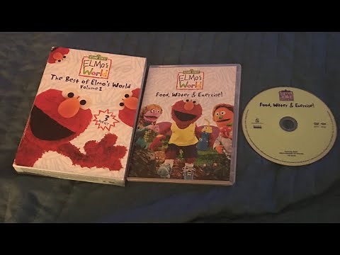 Opening to Elmo’s World: Food, Water and Exercise! 2005 DVD (2009 Genius Entertainment Reprint)