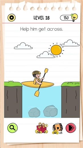 #braintest brain test all solutions : level 28