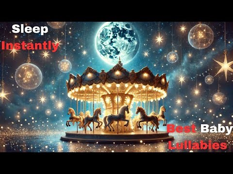 Carousel | NO ADS | Sleep Instantly |🌙 Relaxing Sleep Music for Kids | Sweet Dreams Lullabies-1 Hour