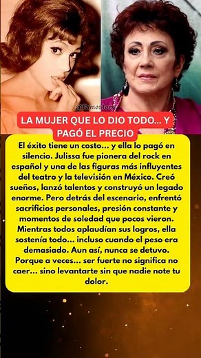 JULISSA: EL PRECIO OCULTO DEL ÉXITO QUE NADIE VIÓ