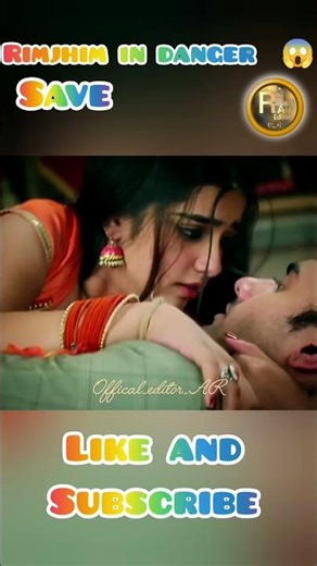 #rimeer rimjhim 😱 in danger 🤯 #viral #shorts #trending #today #episode #love #cute #story #sameer