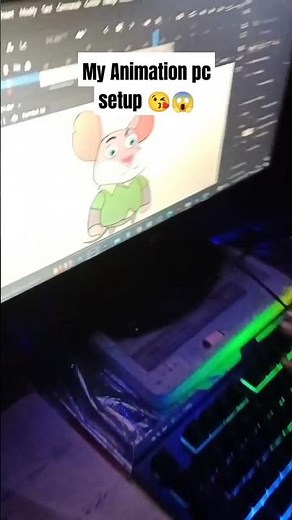My Animation Pc Setup 😘😱