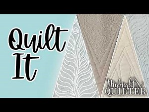 Step 2: Quilting the 30° Triangle Quilt Top | Midnight Quilter