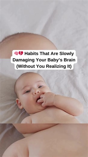 Parenting Genie on Instagram: "🧠💔 Habits That Are Slowly Damaging Your Baby’s Brain (Without You Realizing It) Not to scare you mama… but to empower you. Baby brains are growing at lightning speed in the first 2–3 years. Every small interaction matters. 🤍 Here are a few common habits that can quietly affect development: 📱 Too much screen time Babies learn from faces, voices, and real connection — not screens. Especially under 2 years old. 🗣️ Not talking or responding enough Your baby’s brai