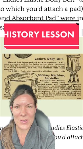 Replying to @sherpaderp dingo #greenscreen history lesson for you. Us females have been purchasing sanitary napkins since the 1800’s. Here is a link to the full article. https://helloclue.com/articles/culture/a-short-history-of-modern-menstrual-products #womenshealth #womensrights #hygenicproducts #equality #canada #taxwriteoff #ontario @Justin Trudeau 🇨🇦 @Pierre Poilievre 4 PM @Doug Ford (premier of Ontario) @Bronwyn Rodrigues