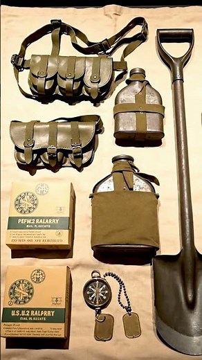 WW2 U.S. Army Gear Explained:Helmets, Uniforms & Equipment #ww2rebuilder #worldwar2 #ww2 #madeinussr