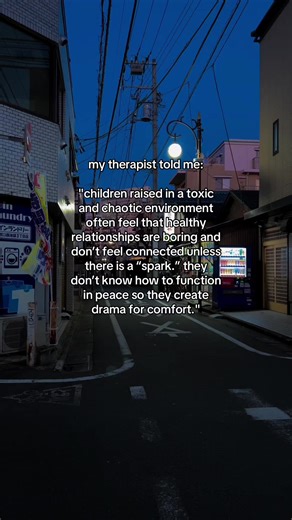 when you grow up around chaos, calm can feel strange at first. some people mistake intensity for connection because that’s what they learned early on. it can take time to get used to relationships that feel steady instead of dramatic. #mentalhealthawareness #selfawareness #emotionalhealing #boundaries #fyp