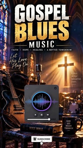 GOSPEL BLUES THAT HEALS THE SOUL 🙏 | Powerful Christian Worship Music for Peace, Faith & Healing