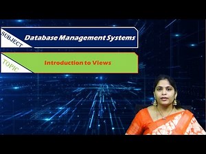 LEC12|Database Management Systems | Introduction to Views by Mrs. Navyatha
