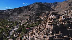 Aerial View Houses Valley Green Nature Stock Footage Video (100% Royalty-free) 1109487771 | Shutterstock