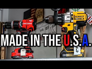 Best American Made Hammer Drill - CRAFTSMAN VS DeWALT
