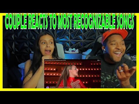 top 100 most recognizable songs of all-time - REACTION!