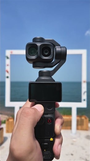 水しぶきが、まるで花びらのように舞い広がる🌸|Osmo Pocket 4P