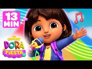 Sing Along to the Dora New Music Videos Marathon! 🎤 | Dora & Friends - Videos For Kids