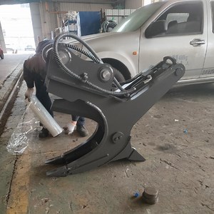 [Hot Item] Excavator Hydraulic Stump Root Digging and Cutting All-in-One Machine