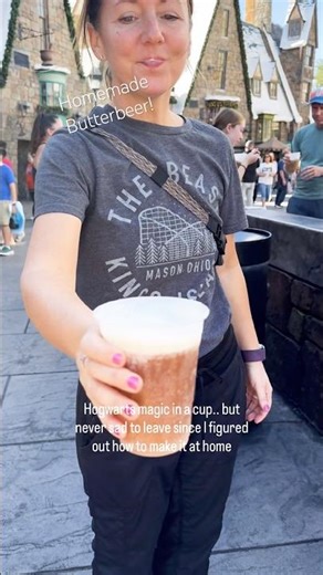 The Magic of Butterbeer at Universal (and My Easy Homemade Version!)