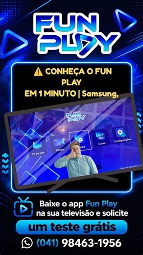CONHEÇA O FUN PLAY | Samsung, LG e Roku TV