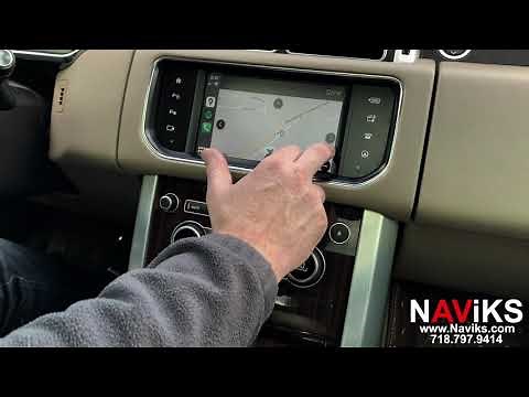 Fits 2013 - 2016 Range Rover HSE (L405) Apple CarPlay + Android Auto (Wired & Wireless) + USB Media