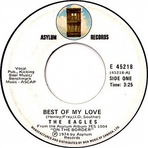 The Eagles - Best Of My Love