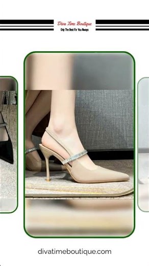 Point Toe Stiletto Slingback Pumps