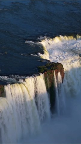 Drone's-eye view of 6 natural waterfall wonders