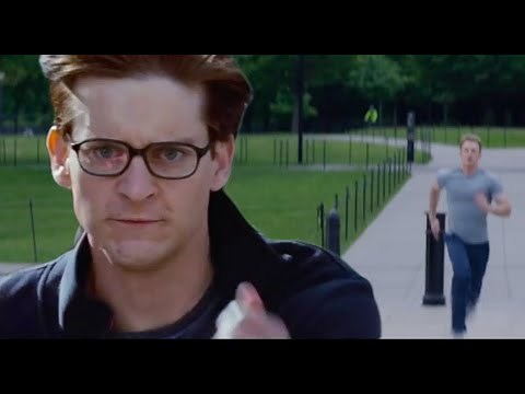 Tobey goes running with Steve Rogers