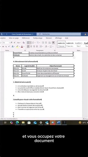 Comment supprimer une page vide sur Word ? (2 méthodes) 📄❌ #bureautique #astuceword