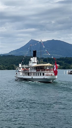 💙 𝗟𝗮𝗸𝗲 𝗟𝘂𝗰𝗲𝗿𝗻𝗲 – 𝗔 𝗦𝘄𝗶𝘀𝘀 𝗟𝗮𝗸𝗲 𝗙𝘂𝗹𝗹 𝗼𝗳 𝗕𝗲𝗮𝘂𝘁𝘆 𝗮𝗻𝗱 𝗛𝗶𝘀𝘁𝗼𝗿𝘆 ⛵ Lake Lucerne is one of Switzerland’s most beautiful lakes, surrounded by mountains and charming lakeside towns. Its shape twists and turns, giving you new views around every corner, from snow-covered peaks to peaceful villages. 🏔️ Take a boat cruise to see places like Weggis, Vitznau, and Brunnen. Walk along the lake promenade in Lucerne or ride the nearby mountain trains up to Pilatus and Rig