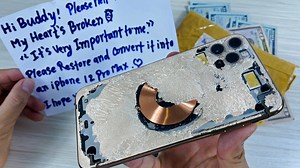 64M views · 910K reactions | How to turn iPhone 11 Pro Max Cracked into DIY iPhone 12 Pro Max, Destroyed Phone Restoration | JaiPhone | Facebook