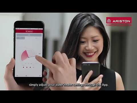 Ariston New First-ever WiFi-enabled Smart Water Heater with App Controls