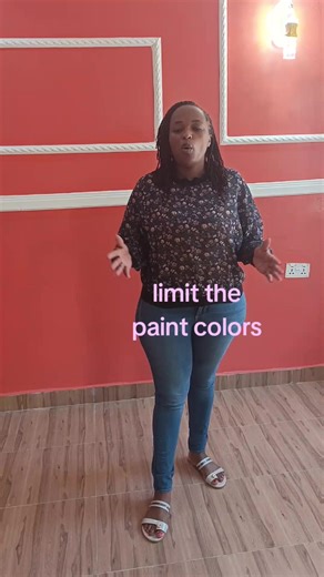 Keep it elegant by using one feature wall and no more than two paint colours. #affordablehouse #mafundibuildersltd #Cheapest #kenyantiktok🇰🇪 #building