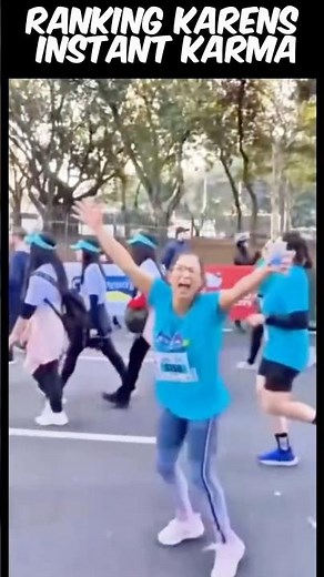 Ranking Karen Instant Karma Fails #trending #epicfails #viral
