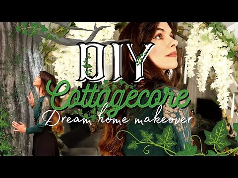 My DIY enchanted cottagecore home makeover 🌲🌲