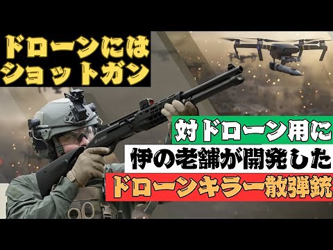 The M4 AI Drone Guardian is an anti-drone shotgun designed to combat the current threats on the b...