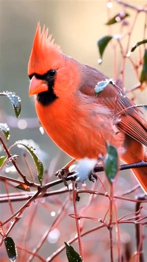The Cardinal brings messages the heart can feel. #vairalreels #CardinalStory #CardinalBeauty #fblifestyle #cardinal #redcardinal #birdlovers | Whispers of the Cardinal