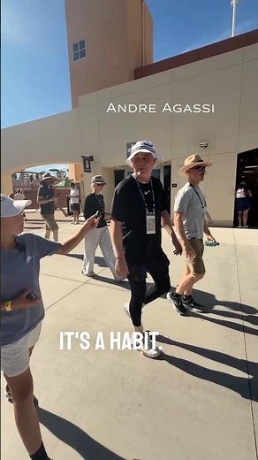 Tennis Legend Andre Agassi shares his mindset 🎾 | Indian Wells