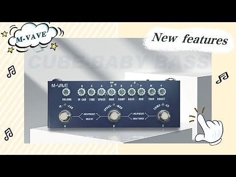 cube Baby Bass Introduction to new functions and effect display
