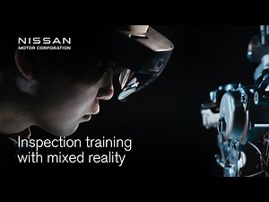 Nissan uses mixed reality for real-world training