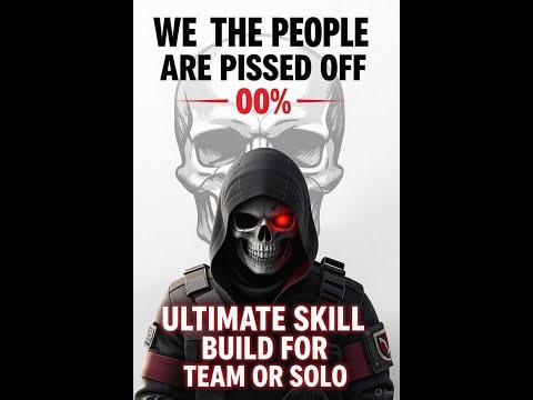 Ultimate Skill Build for Solo and Team play