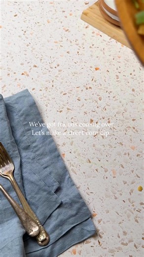 Mexican Street Corn Dip 🌽 You’ll need: 1 tbsp butter 2 C corn kernels fresh or frozen 2 tbsp mayonnaise 2 tbsp sour cream 100 g feta crumbled 1 tbsp preserved sliced jalapeno 1 lime juiced 1 tsp ground cumin 1 tsp smoked paprika ½ tsp chilli flakes ¼ handful fresh coriander chopped Proper Tortilla Chips for serving Happy snacking! | Proper Crisps