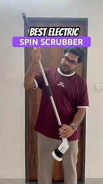 AGARO Royal Electric Spin Scrubber with 8 Replaceable Brush Heads ⚡⚡