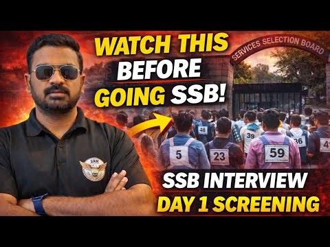 SSB Interview Complete Process | PP DT And OIR Test | SSB Day 1 Screening Test #ssb #ssbinterview