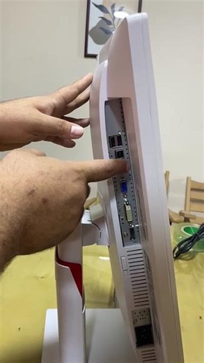 Fujitsu 24″ IPS White Monitor