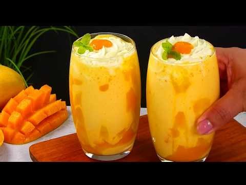 Mango Milkshake Recipe | Indian Street Food | Refreshing Summer Drink