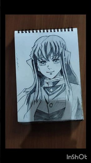 How To Draw Muichiro Tokito💙✨ #muichiro #muichirotokito #demonslayer #anime #viralvideo #shorts