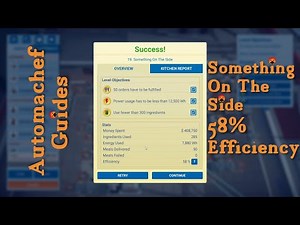 Automachef Tips & Tricks - Something on the Side 58%
